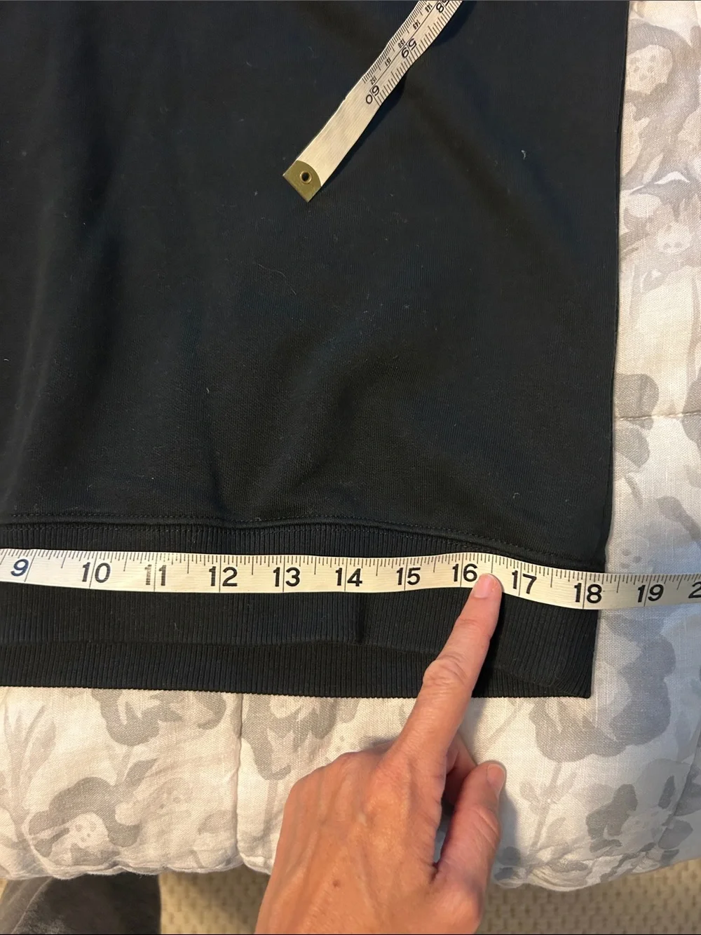 Pact Black V-Neck Pullover Sweatshirt